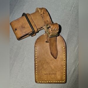 Louis Vuitton Luggage Tag And Poignet Set Authentic Normal Wear